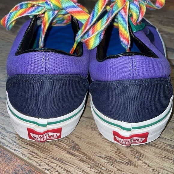 Vans Color Block Old Skool Purple & Black - Picture 5 of 7